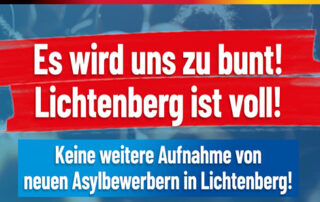 Lichtenberg ist voll