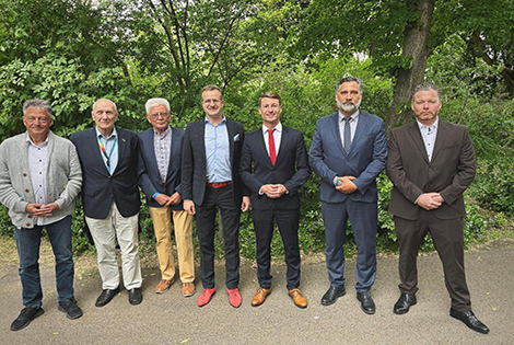 Der neugewahlte Bezirksvorstand