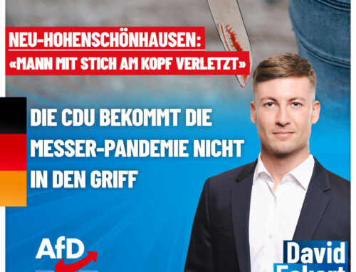 PRESSEMITTEILUNG: Neu-Hohenschönhausen, Mann niedergestochen