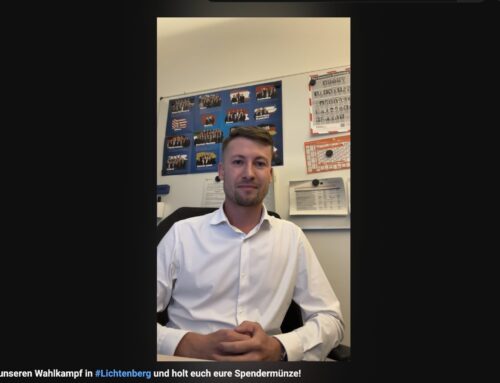 Unterstützt unseren Wahlkampf in #Lichtenberg und holt euch eure Spendermünze!