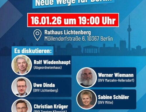 Fraktionen im Gespräch – Neue Wege für Berlin